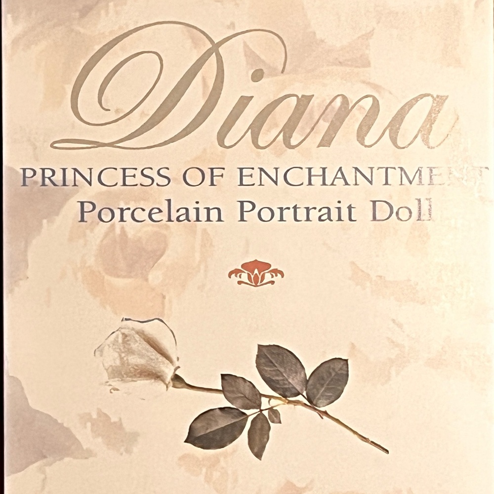 Franklin Mint Princess of Enchantment Porcelain Portrait Doll.